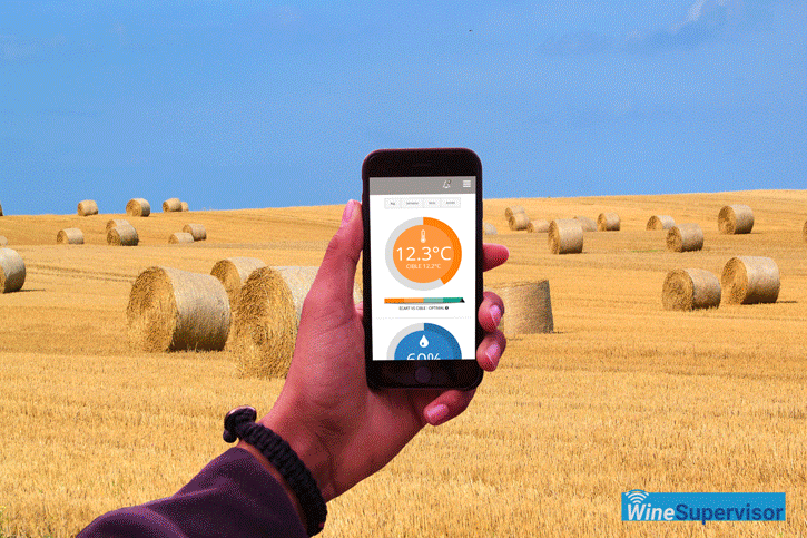 application mobile cave à vin connectée winesupervisor